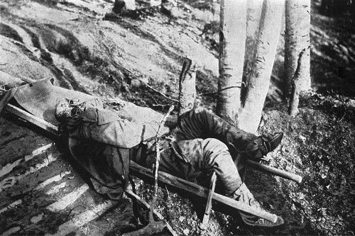 Die verweste Leiche eines Rumänen (1917)